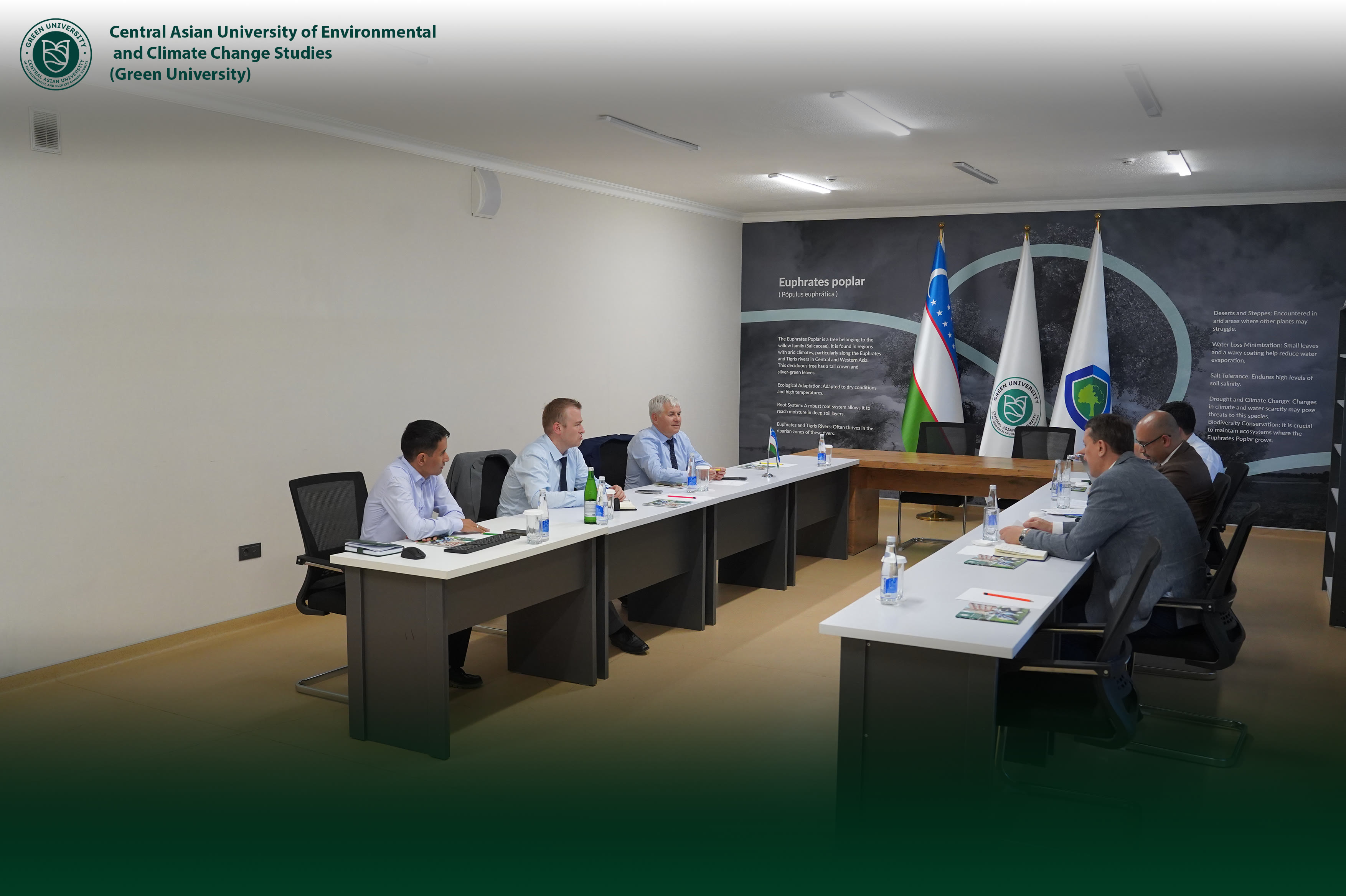 Green University Discusses Cooperation on Climate Education and Green Economy Develop…