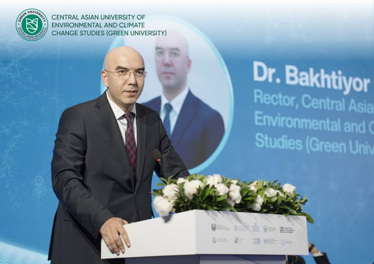 INTERNATIONAL AGRICULTURAL AND CLIMATE DIALOGUE IN TASHKENT.