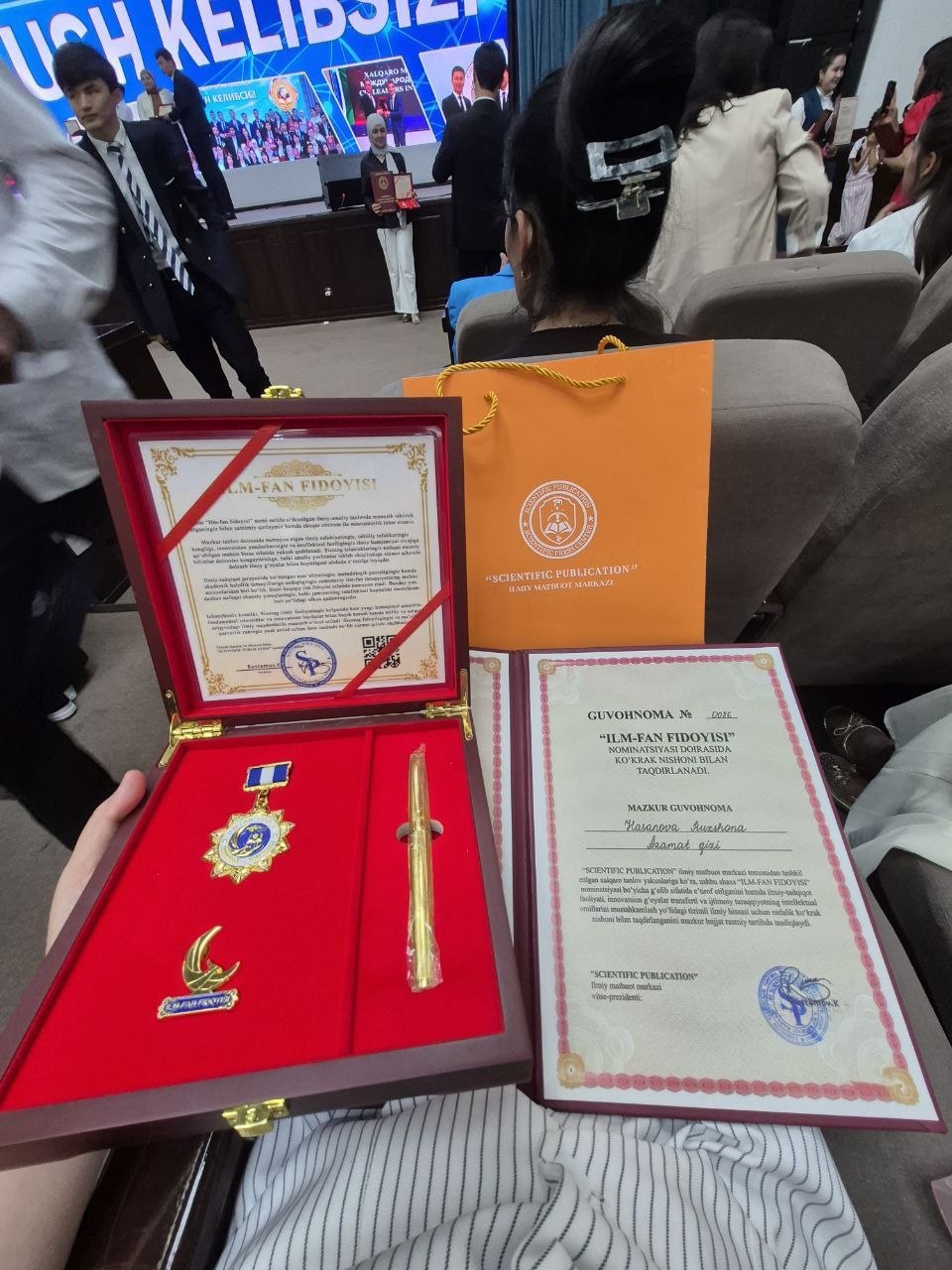 Green University Student Receives Recognition