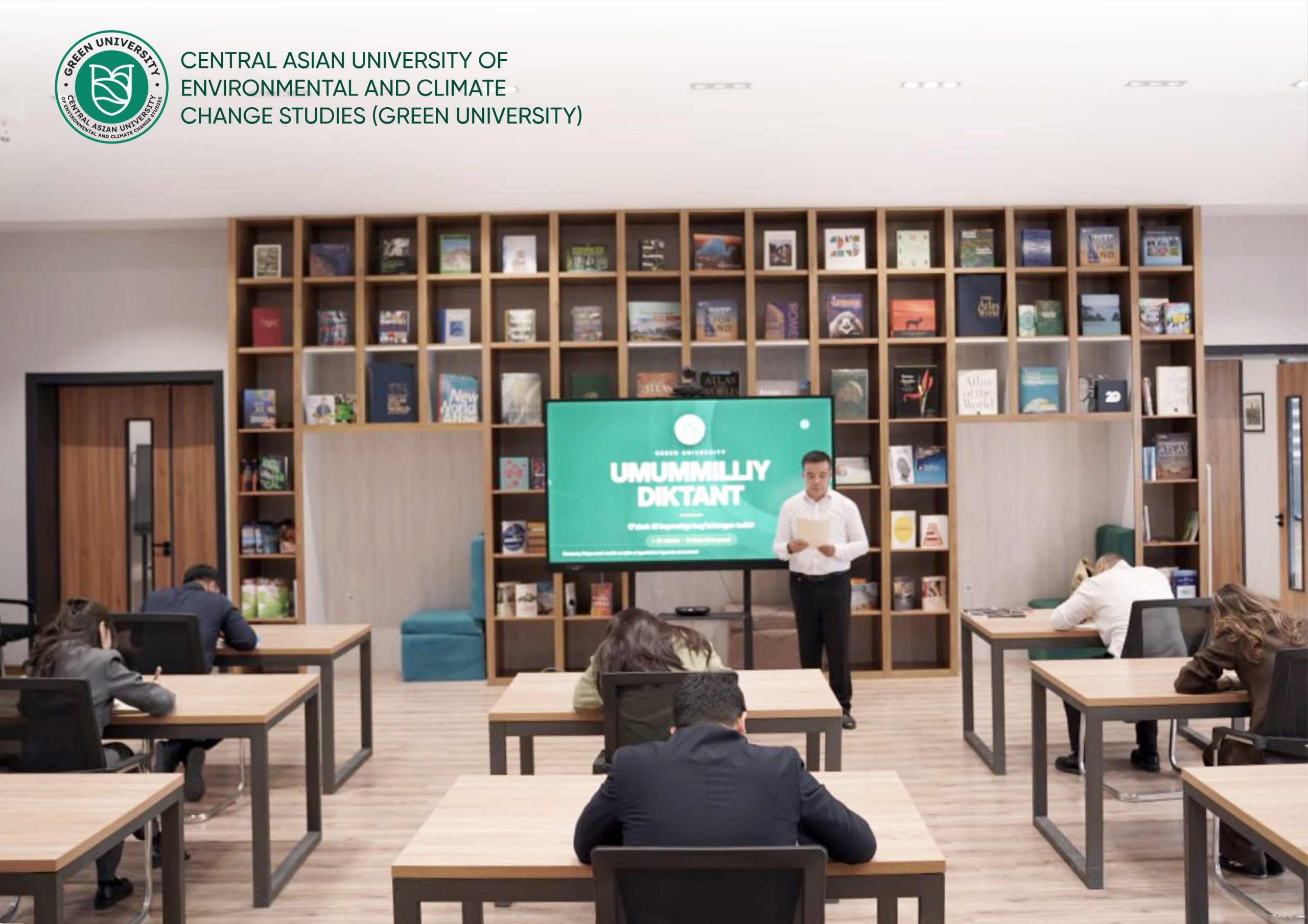 A LITERACY EVENT TITLED “NATIONWIDE DICTATION” HELD AT GREEN UNIVERSITY.