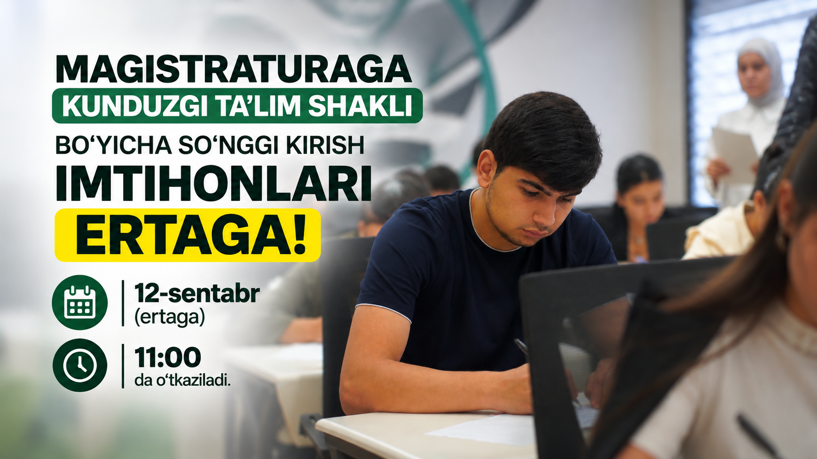 ATTENTION, MASTER’S APPLICANTS!