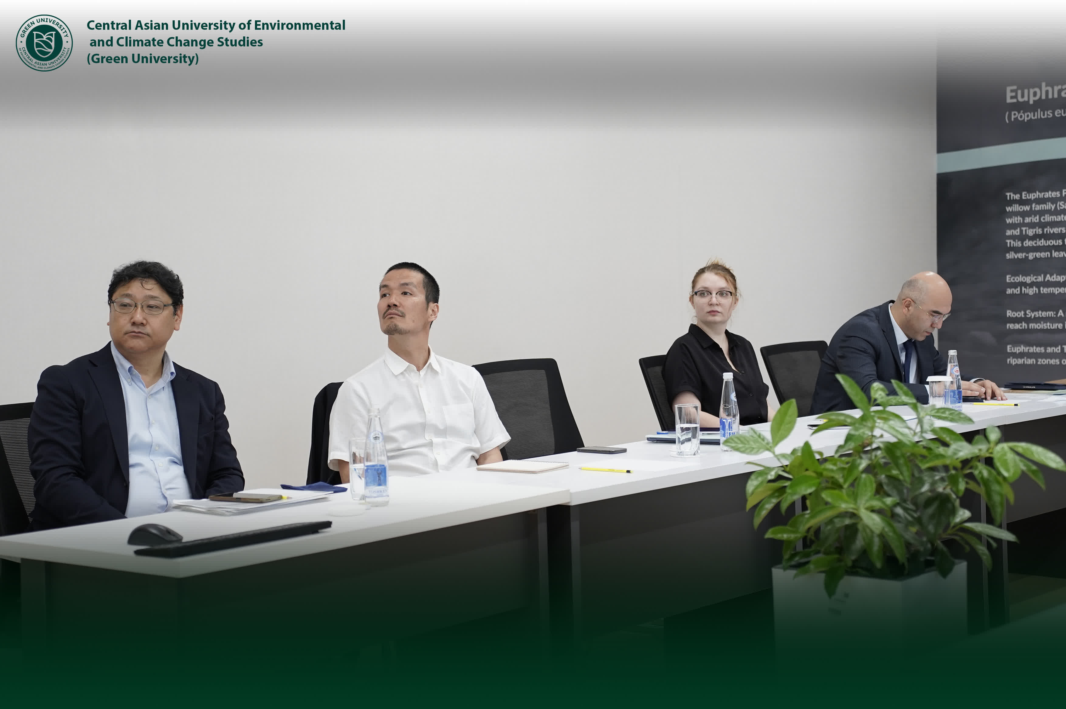 Green University hosts delegation from Tottori University (Japan)