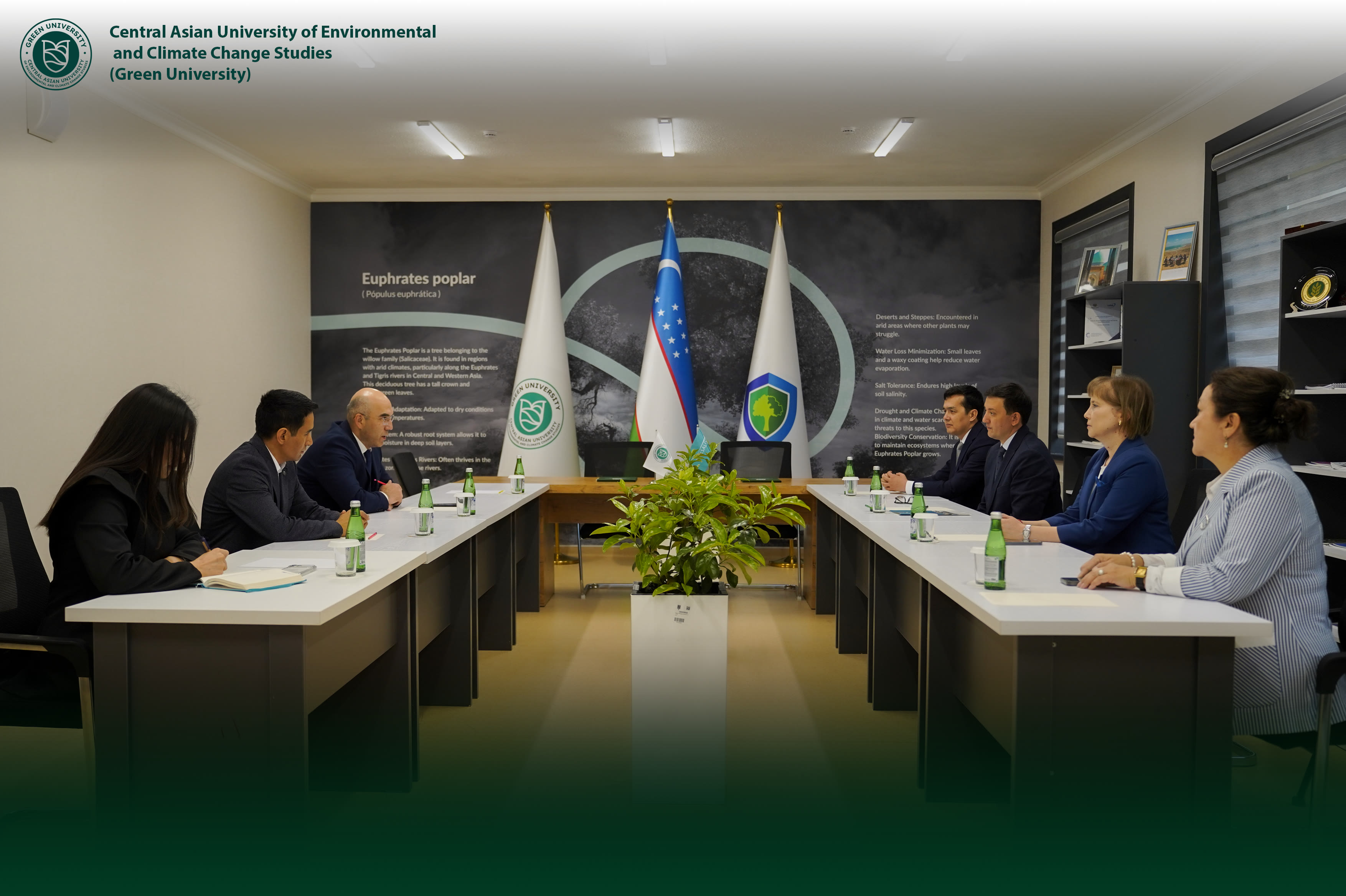 Memorandum of Understanding Signed Between Green University and ''Yuksalish'' Movemen…