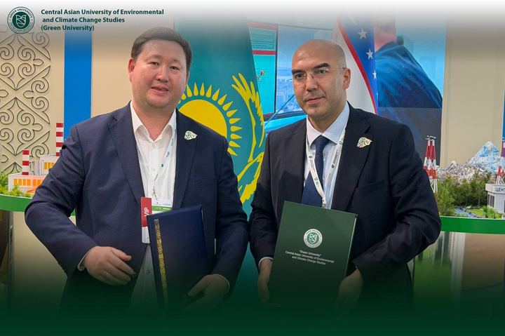 Green University va Jasyl Damu JSC hamkorlik memorandumi imzoladi
