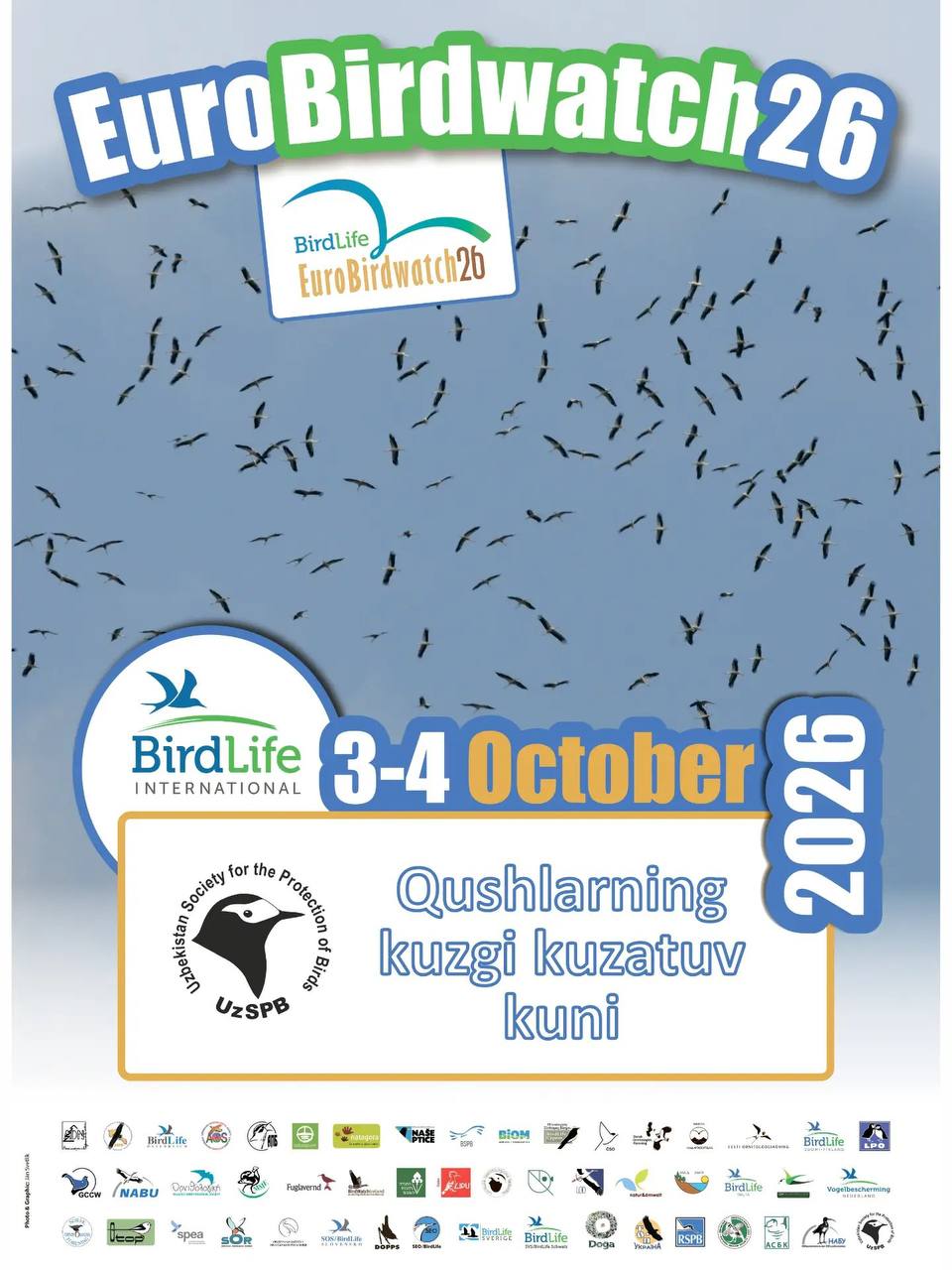 World Migratory Bird Day — EuroBirdwatch 2026.