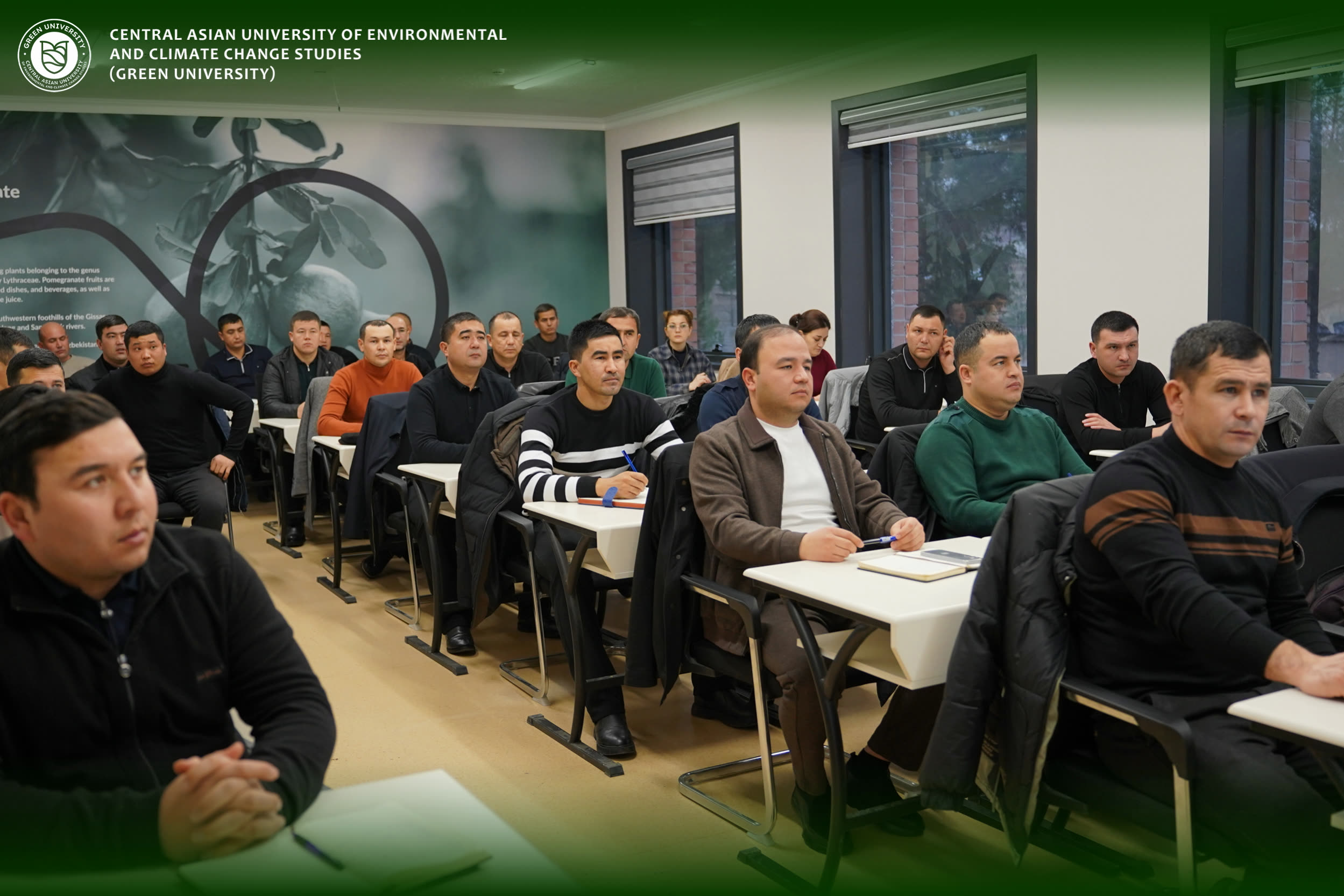 Advanced Training Courses on State Environmental Control Are Underway at Green University