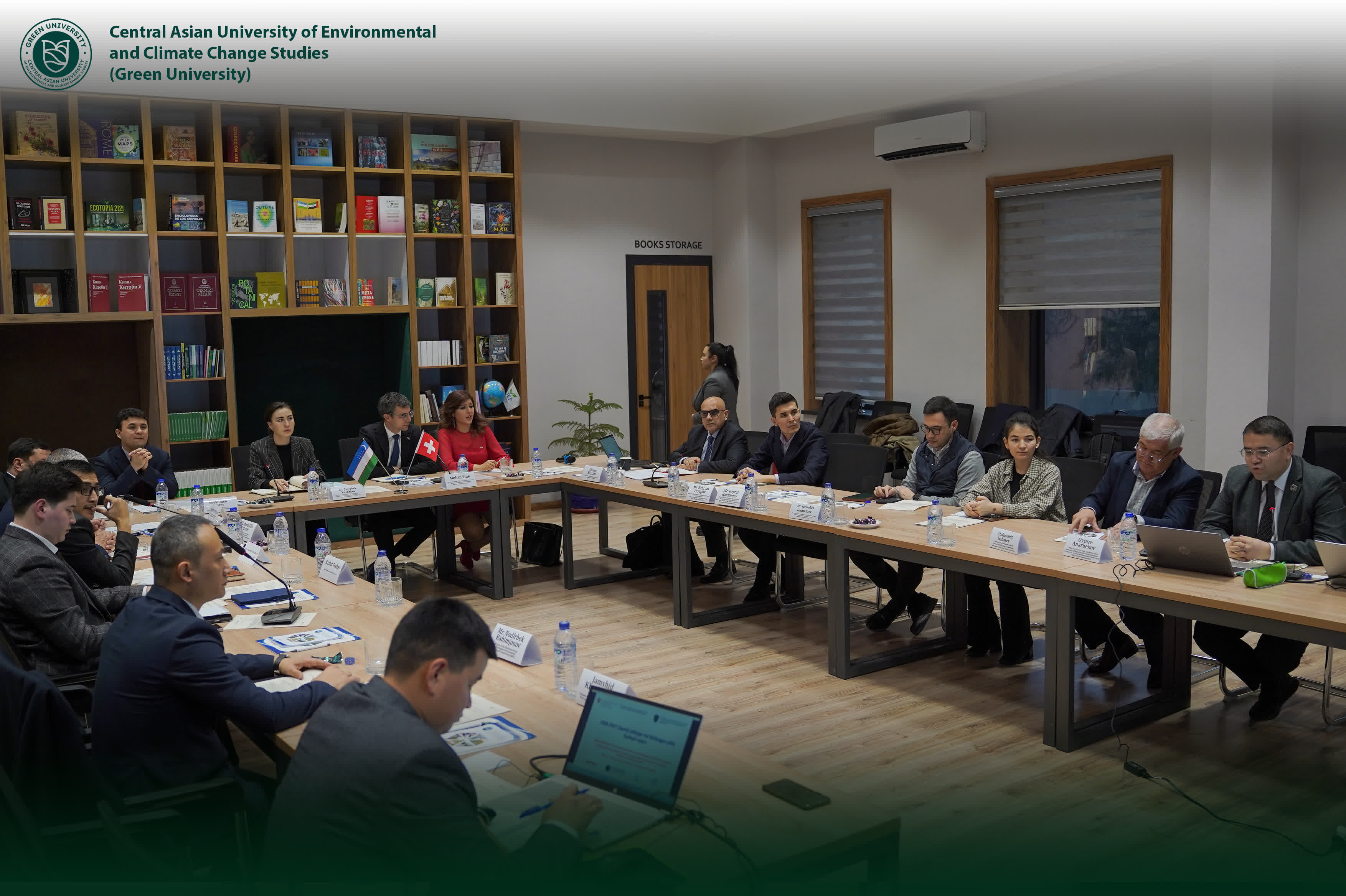 Zarafshon daryosi havzasida iqlimga chidamli suv resurslarini boshqarish bo‘yicha davra suhbati